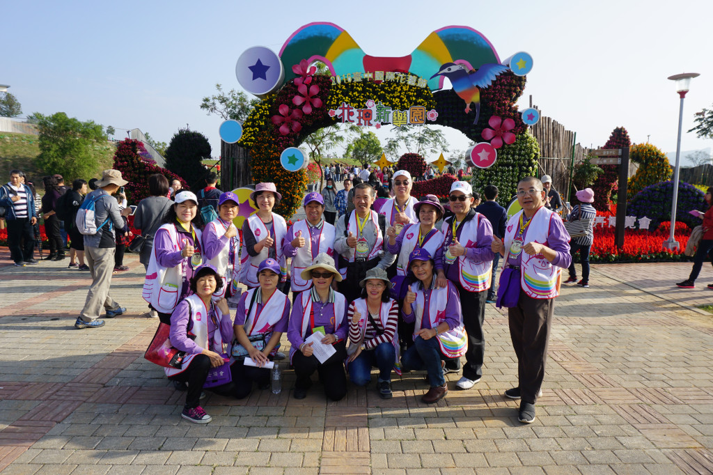 1051224后里花毯節志工