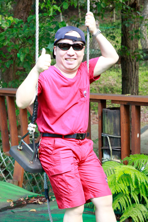 1051022&23全國大露營(闖關遊戲~纜線滑行)